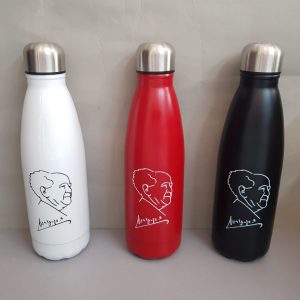 Drinking Bottle With Ben-Gurion Graphics